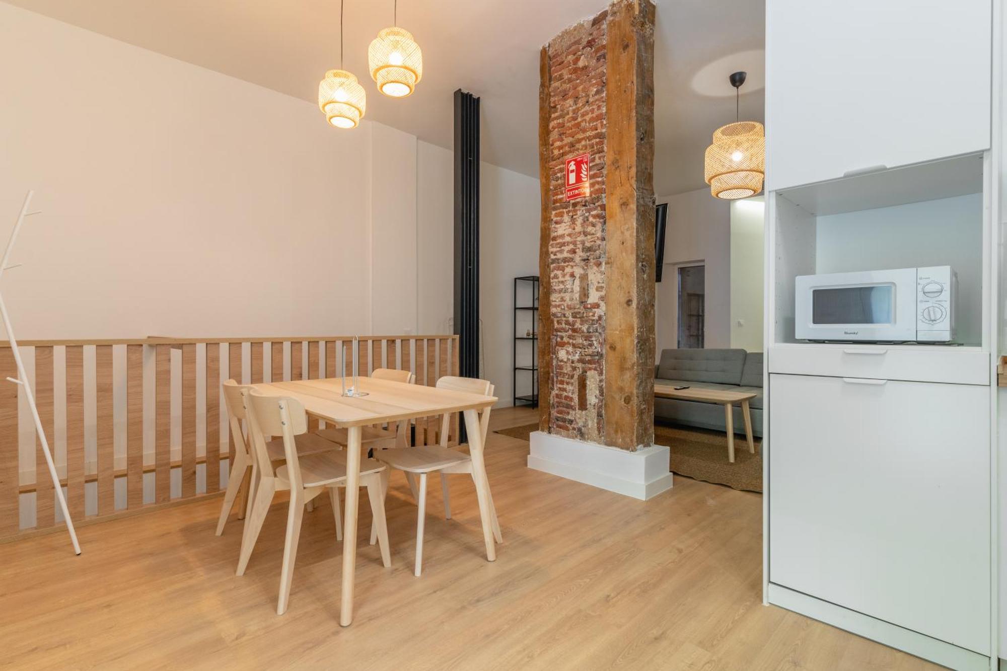 Modern Duplex-2Bedrooms 3Baths-Palacio Madrid Exterior foto